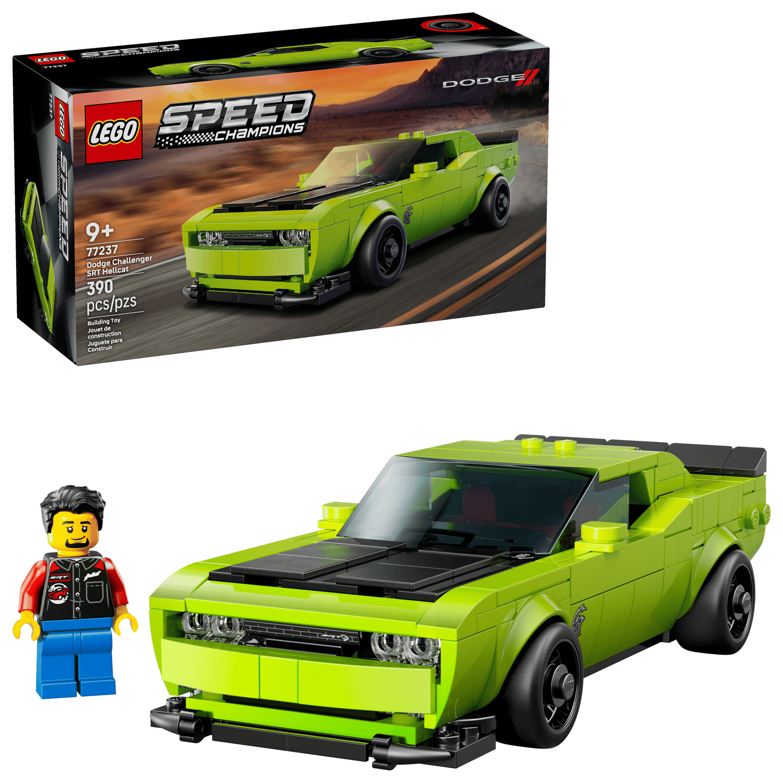 Lego 77237 Dodge Challenger SRT Hellcat Sports Car