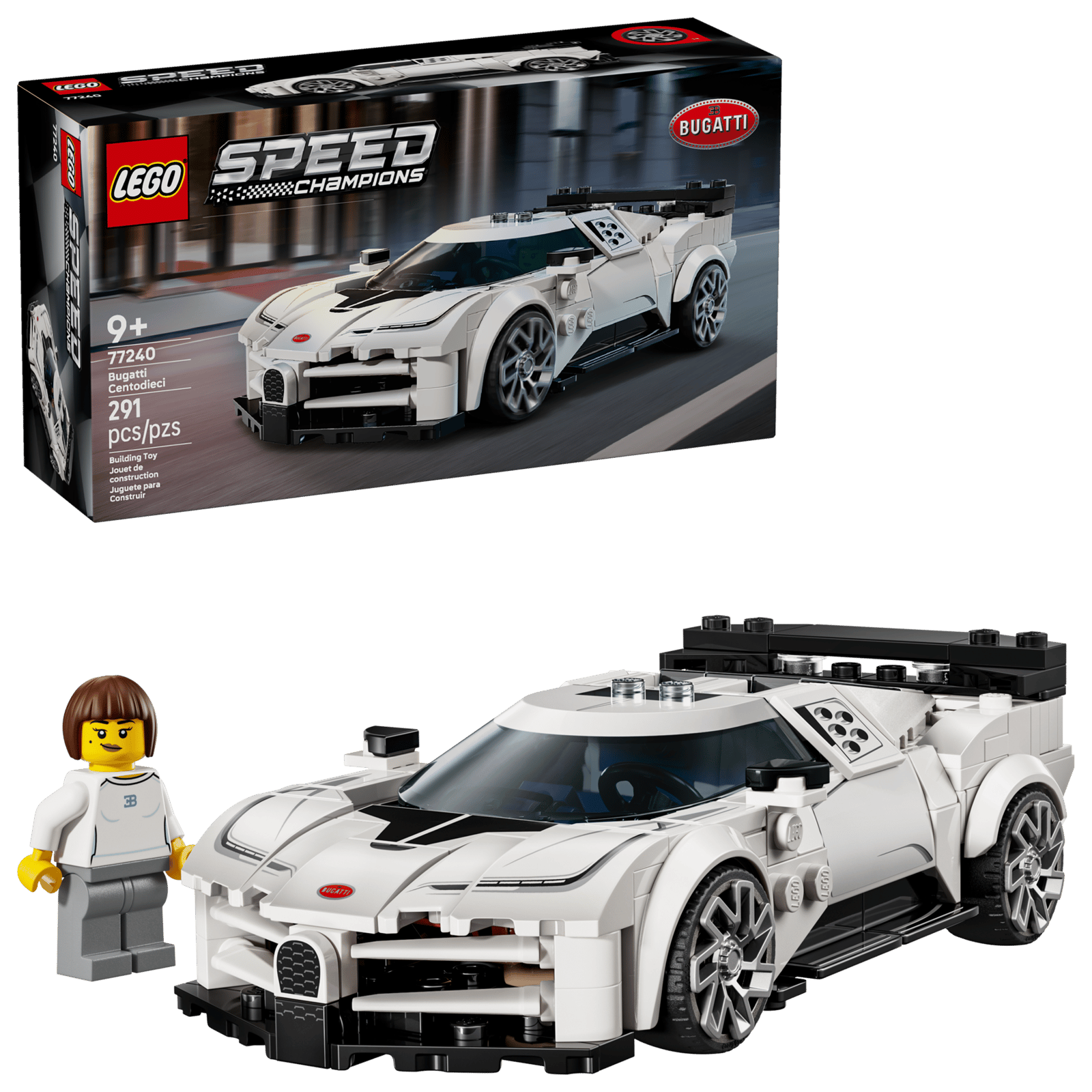 Lego 77240 Bugatti Centodieci Hyper Sports Car