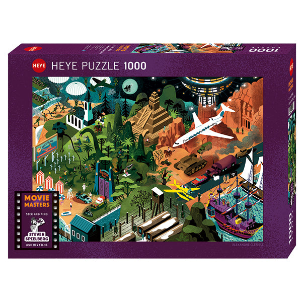 Movie Masters Puzzle- Steven Spielberg Films 1000pc