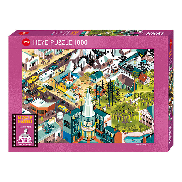 Movie Masters Puzzle - Tarantino Films 1000pc