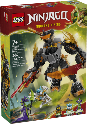 Lego 71854 Cole’s Mission Mech & Dragon
