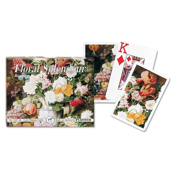 Floral Splendour 2pc Playing Cards