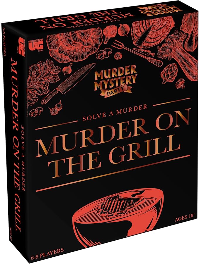 MURDER MYSTERY - A MURDER on the GRILL