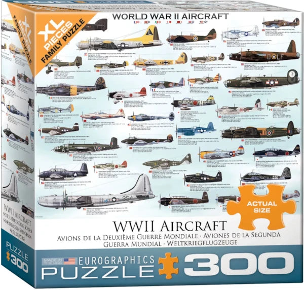 Eurographics Puzzle- WWII Aircraft 300pc