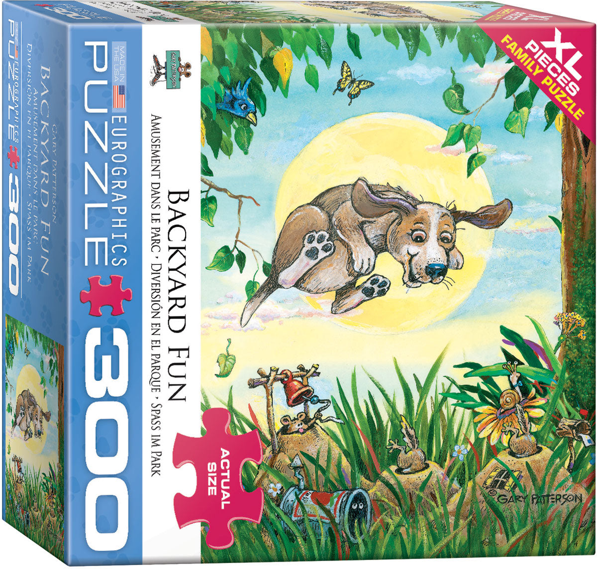 Eurographics Puzzle- Backyard Fun 300pc