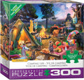 Eurographics Puzzle - The Camping Life by J.Haynie 300pc