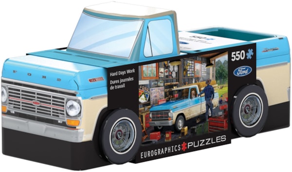 Eurographics Puzzle- Hard Days Work Pickup Truck Tin 550pc