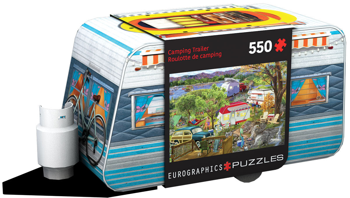 Eurographics Puzzle- Camper Trailer Tin 550pc