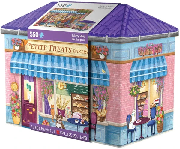 Eurographics Puzzle- Bakery Shop Tin 550pc