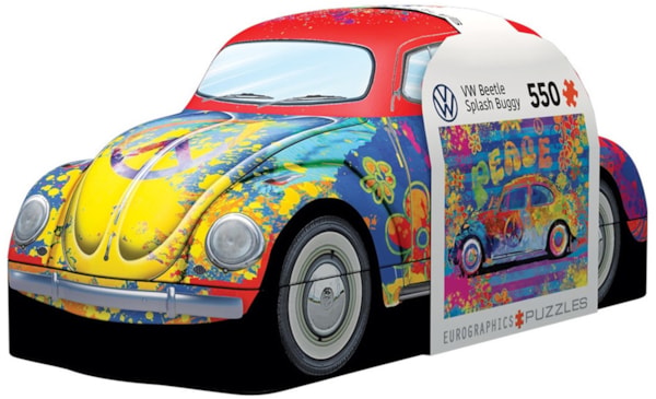 Eurographics Puzzle- VW Beetle Splash Tin 550pc