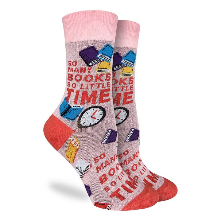 Good Luck Socks - So Many Books So Little Time