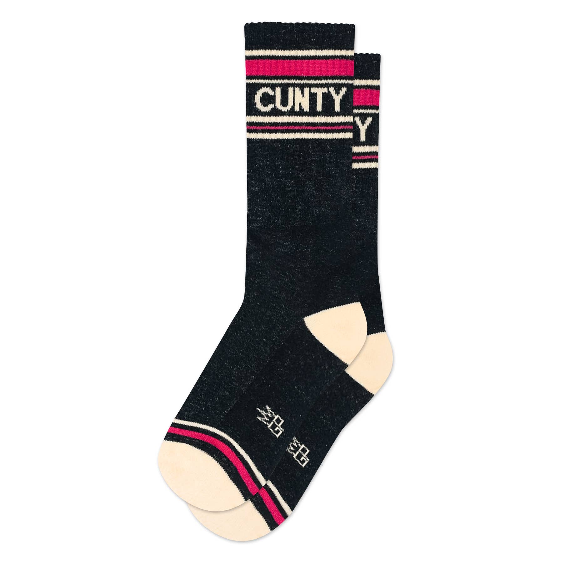 Gumball Poodle "Cunty" Gym Crew Socks