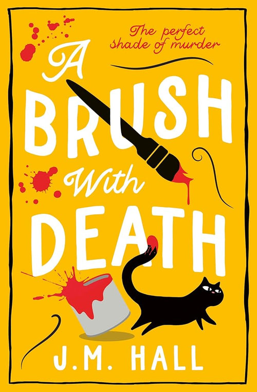 A Brush with Death: A wonderfully witty British cosy mystery for fans of Richard Osman: Book 4 cover image