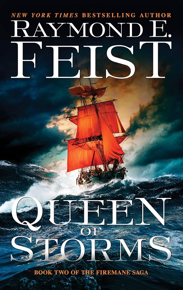 Queen of Storms: Book Two of The Firemane Saga cover image