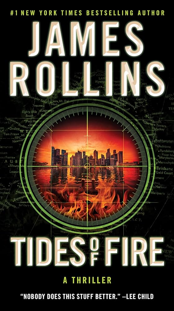 Tides of Fire: A Gripping Mystery of Underwater Threats and Human Survival Against Natural Disasters (Sigma Force, 17) cover image