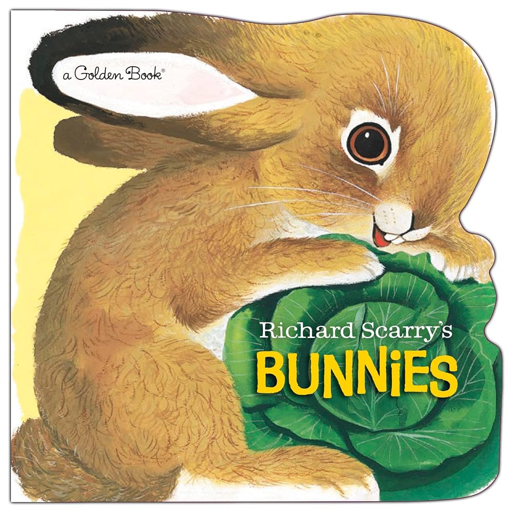 Richard Scarry's Bunnies: A Classic Board Book for Babies and Toddlers cover image