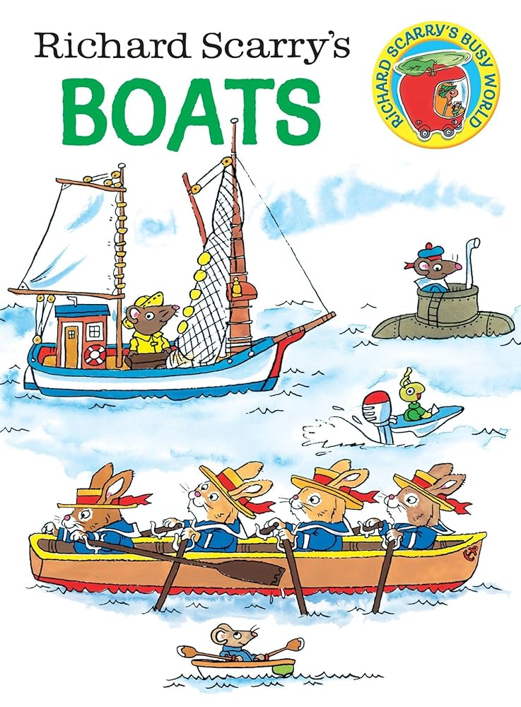 Richard Scarry's Boats (Richard Scarry's Busy World) cover image