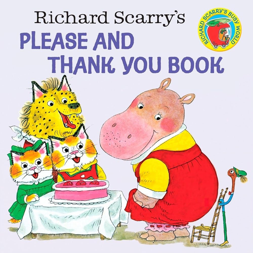 Richard Scarry's Please and Thank You Book (Pictureback) cover image