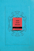 Burn After Writing cover image