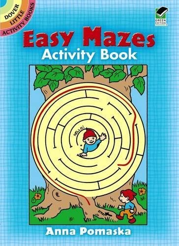 Dover Books DOV-25531-X Little Activity Easy Mazes cover image