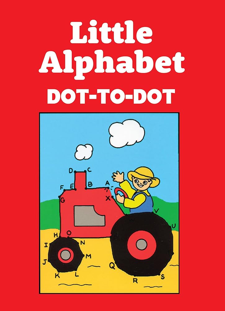 Little Alphabet Dot-to-Dot (Dover Little Activity Books: Alphabet) cover image