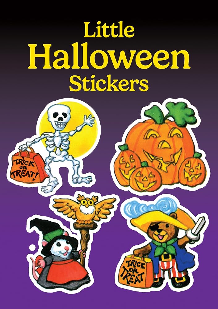 Little Halloween Stickers cover image