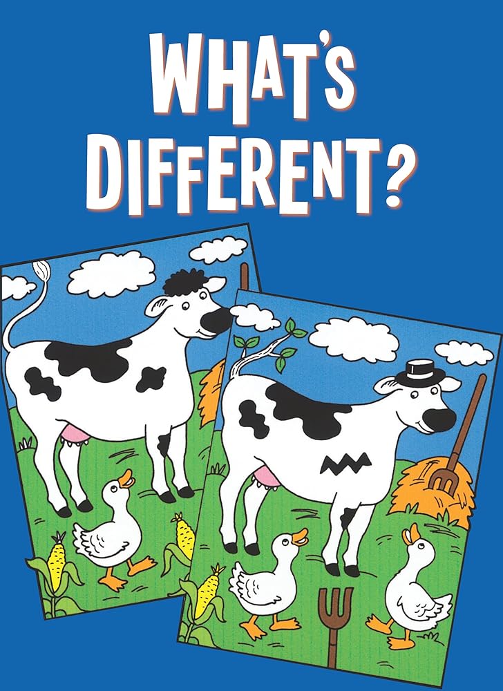 What's Different? (Dover Little Activity Books: Puzzles) cover image