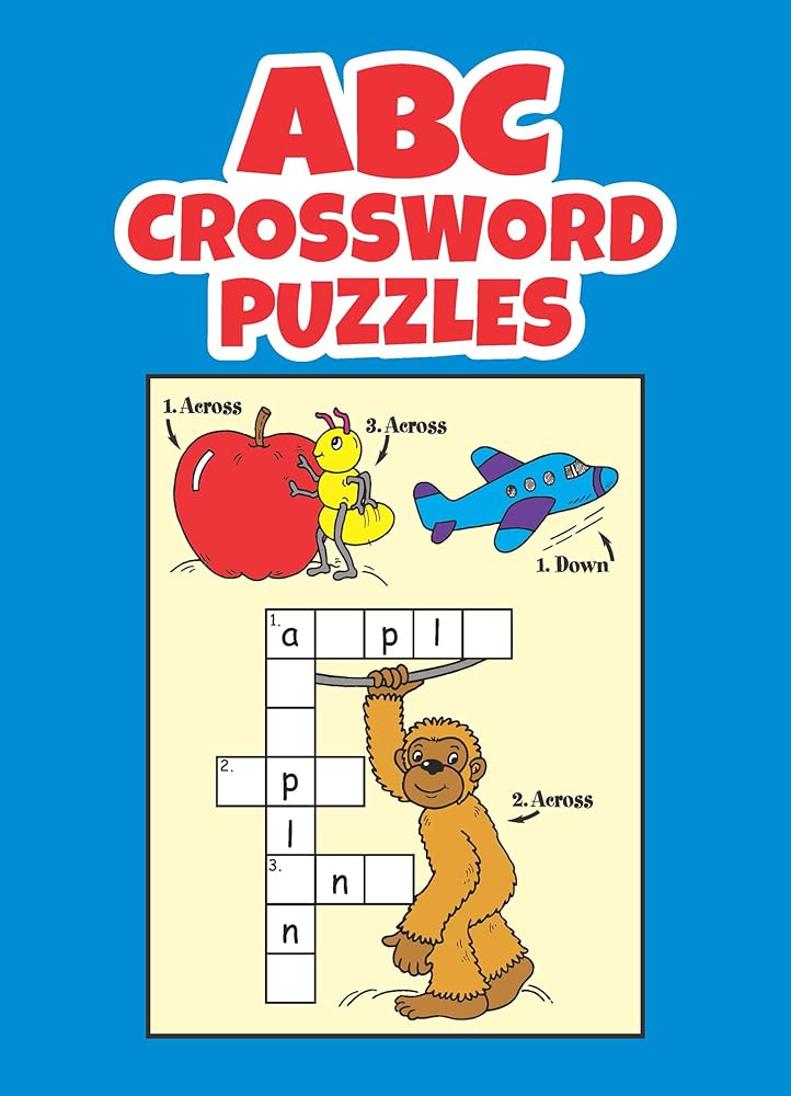 ABC Crosswords (Dover Little Activity Books) cover image