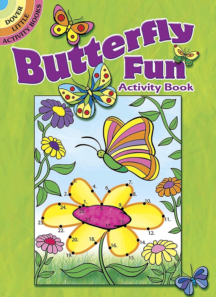 Butterfly Fun Activity Book (Dover Little Activity Books: Insects) cover image
