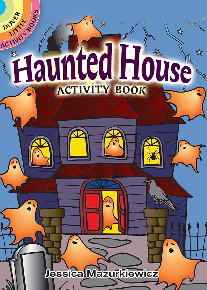 Haunted House Activity Book (Dover Little Activity Books: Halloween) cover image