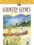 Creative Haven Country Scenes Coloring Book cover image