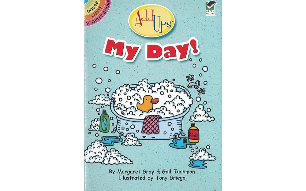 AddUps My Day! (Dover Little Activity Books: Stories) cover image