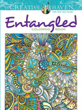 Creative Haven Entangled Coloring Book (Adult Coloring Books: Art & Design) cover image