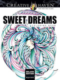 Creative Haven Deluxe Edition Sweet Dreams Coloring Book (Adult Coloring Books: Calm) cover image