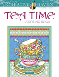 Creative Haven Tea Time Coloring Book (Adult Coloring Books: Food & Drink) cover image