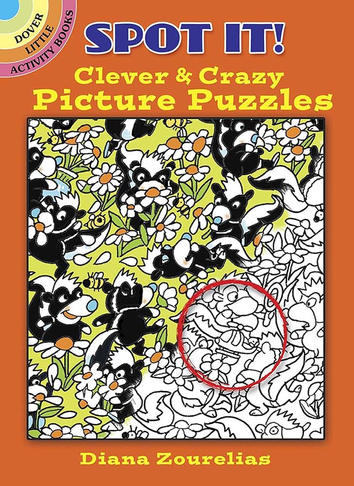 Spot it! Clever & Crazy Picture Puzzles cover image