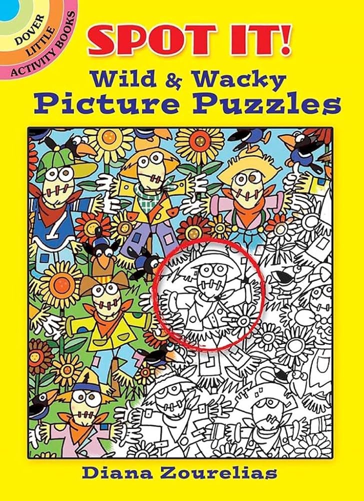 Spot It! Wild & Wacky Picture Puzzles cover image