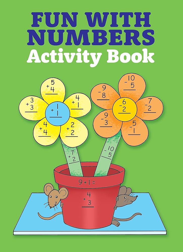 Fun with Numbers Activity Book (Dover Little Activity Books: Puzzles) cover image