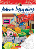 Creative Haven Autumn Inspirations Color by Number (Adult Coloring Books: Seasons) cover image