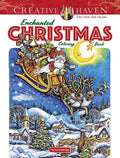 Creative Haven Enchanted Christmas Coloring Book (Adult Coloring Books: Christmas) cover image