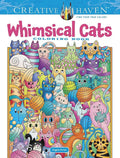 Creative Haven Whimsical Cats Coloring Book (Adult Coloring Books: Pets) cover image