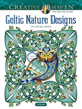 Creative Haven Celtic Nature Designs Coloring Book (Adult Coloring Books: World & Travel) cover image