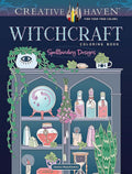 Creative Haven Witchcraft Coloring Book: Spellbinding Designs (Adult Coloring Books: Fantasy) cover image