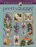 Creative Haven Pretty Creepy Coloring Book (Adult Coloring Books: Holidays & Celebrations) cover image