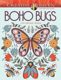 Creative Haven Boho Bugs Coloring Book (Adult Coloring Books: Insects) cover image
