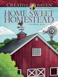 Creative Haven Home Sweet Homestead Coloring Book (Adult Coloring Books: In The Country) cover image