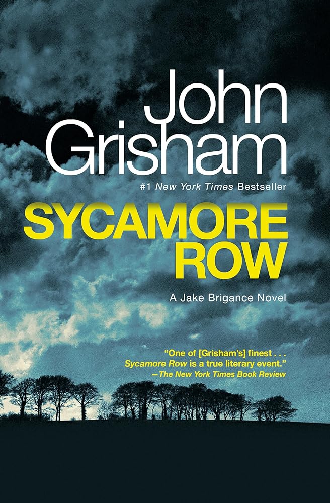 Sycamore Row: A Jake Brigance Novel cover image