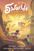 5 Worlds Book 4: The Amber Anthem: (A Graphic Novel) cover image