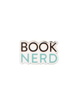 Book Nerd Enamel Pin cover image