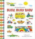 Richard Scarry's Busy, Busy Baby: A Record of Your Baby's First Year: Baby Book with Milestone Stickers cover image
